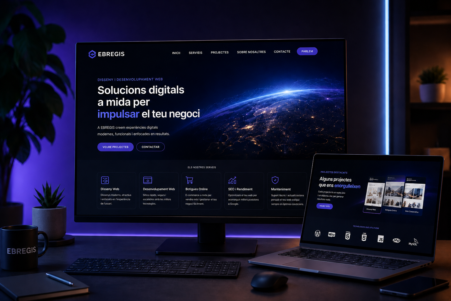 Diseño y desarrollo web profesional a medida