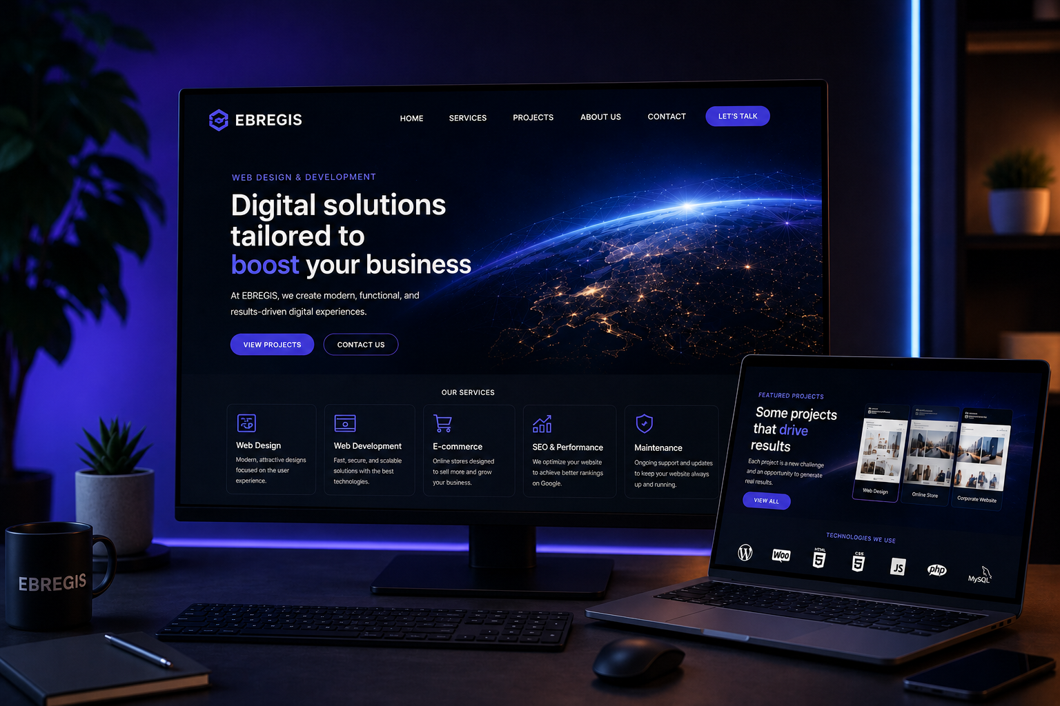Diseño y desarrollo web profesional a medida